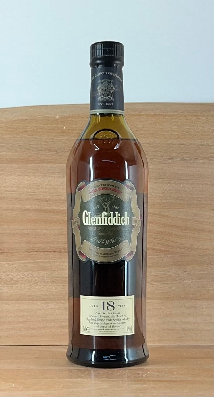 Glenfiddich 18 yo Single Malt Scotch Whisky (Much Older bottling!)