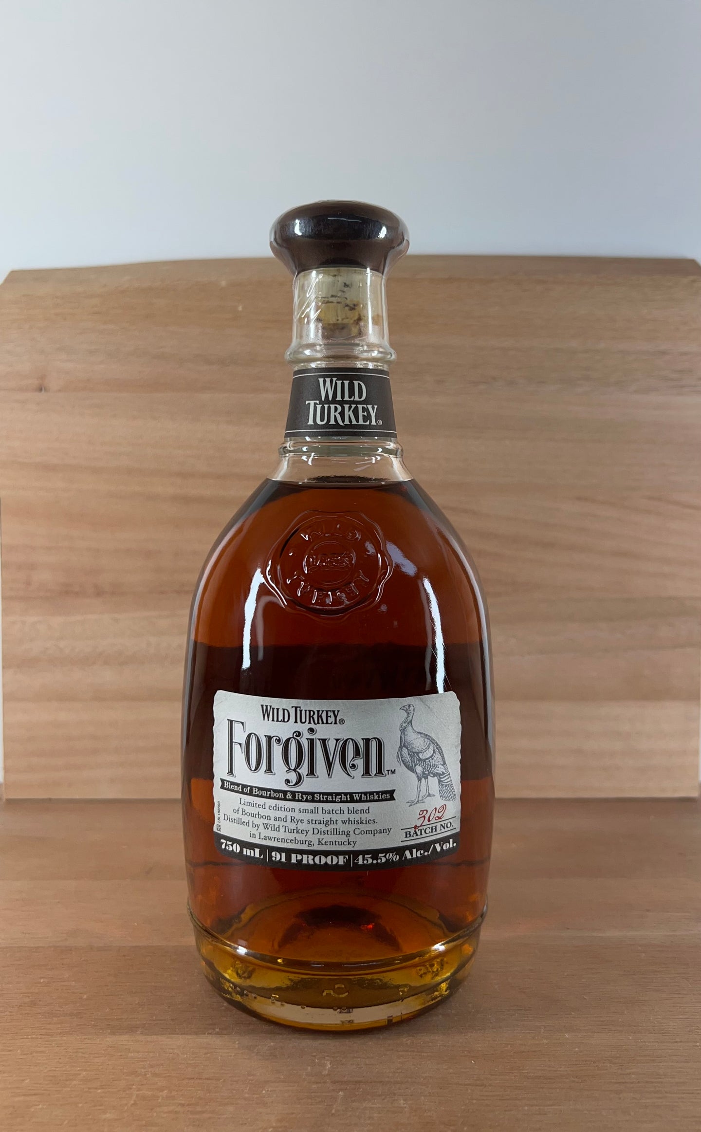 Wild Turkey Forgiven Whiskey (Bottle only, no Cannister or box)