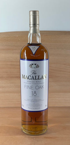 Macallan 18 yo Fine Oak Single Malt Scotch Whisky (Early bottling)