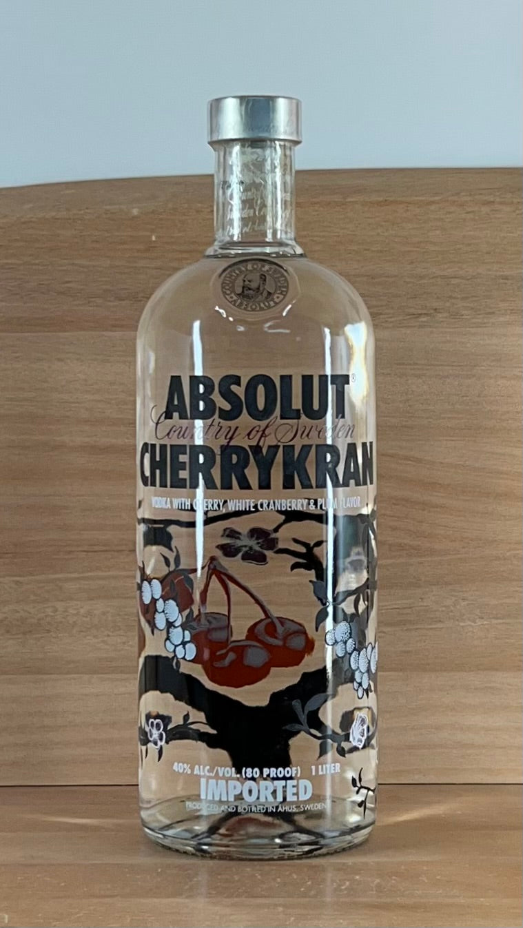 Absolut CherryKran Vodka (1000 mL)