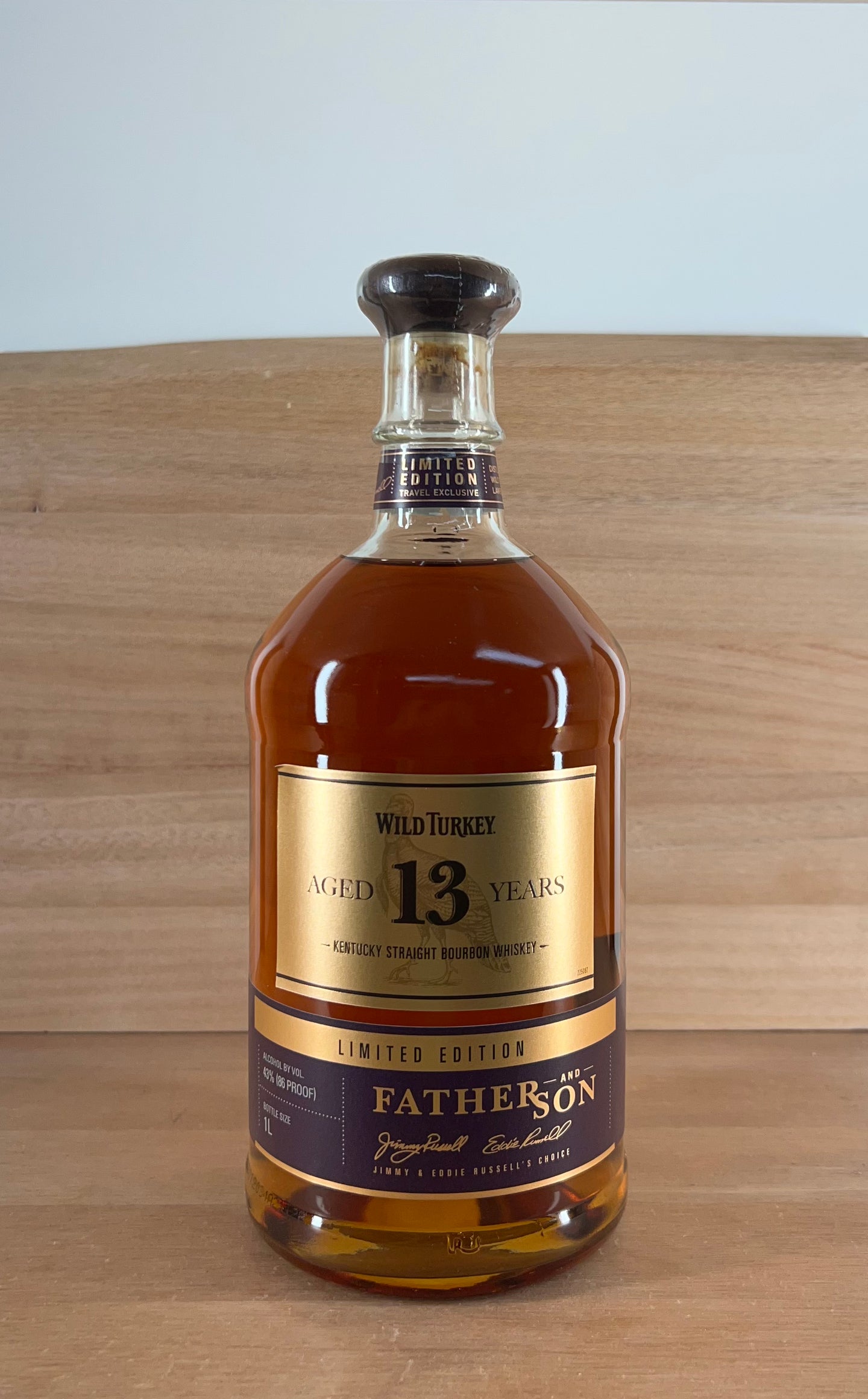 Wild Turkey 13 yo Father and Son Kentucky Straight Bourbon Whiskey (Limited Edition)