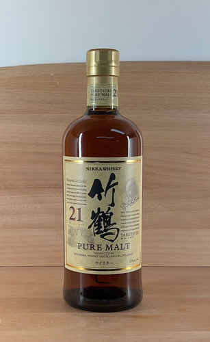 Taketsuru 21 yo (Older bottling, coffin box)