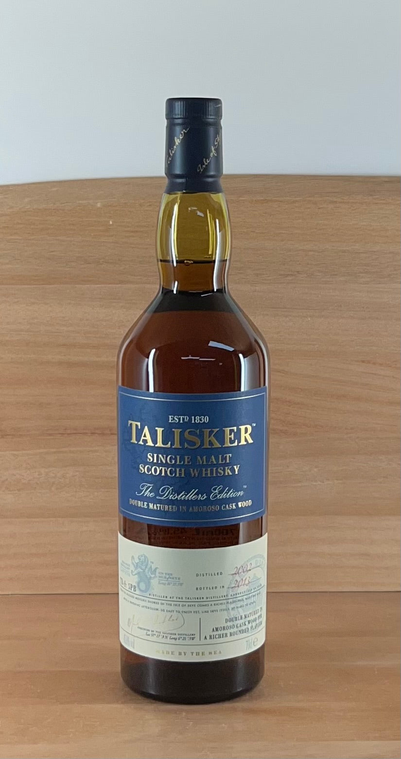 Talisker The Distillers Edition Single Malt Whisky (2013 bottling, bottle only, no box)