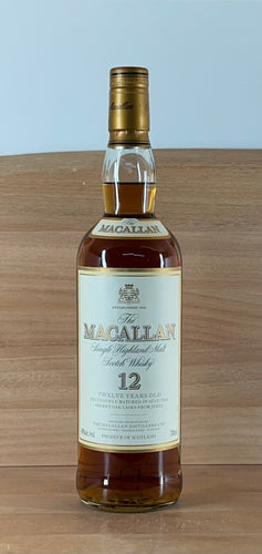 Macallan 12 yo Sherry Oak Single Malt Scotch Whisky (Old bottling, third millennium edition)