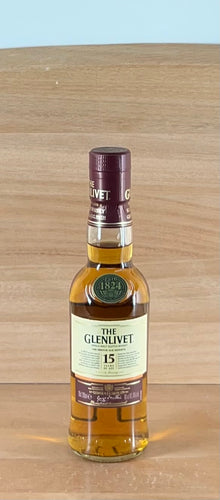 Glenlivet 15 yo Single Malt Scotch Whisky (Older Bottling) (200 mL)