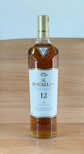 Macallan 12 yo Sherry Oak Single Malt Scotch Whisky