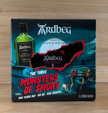 Load image into Gallery viewer, Ardbeg Monsters of Smoke Single Malt Scotch Whisky  (Trio Smoke Pack, 200 mL x 3)