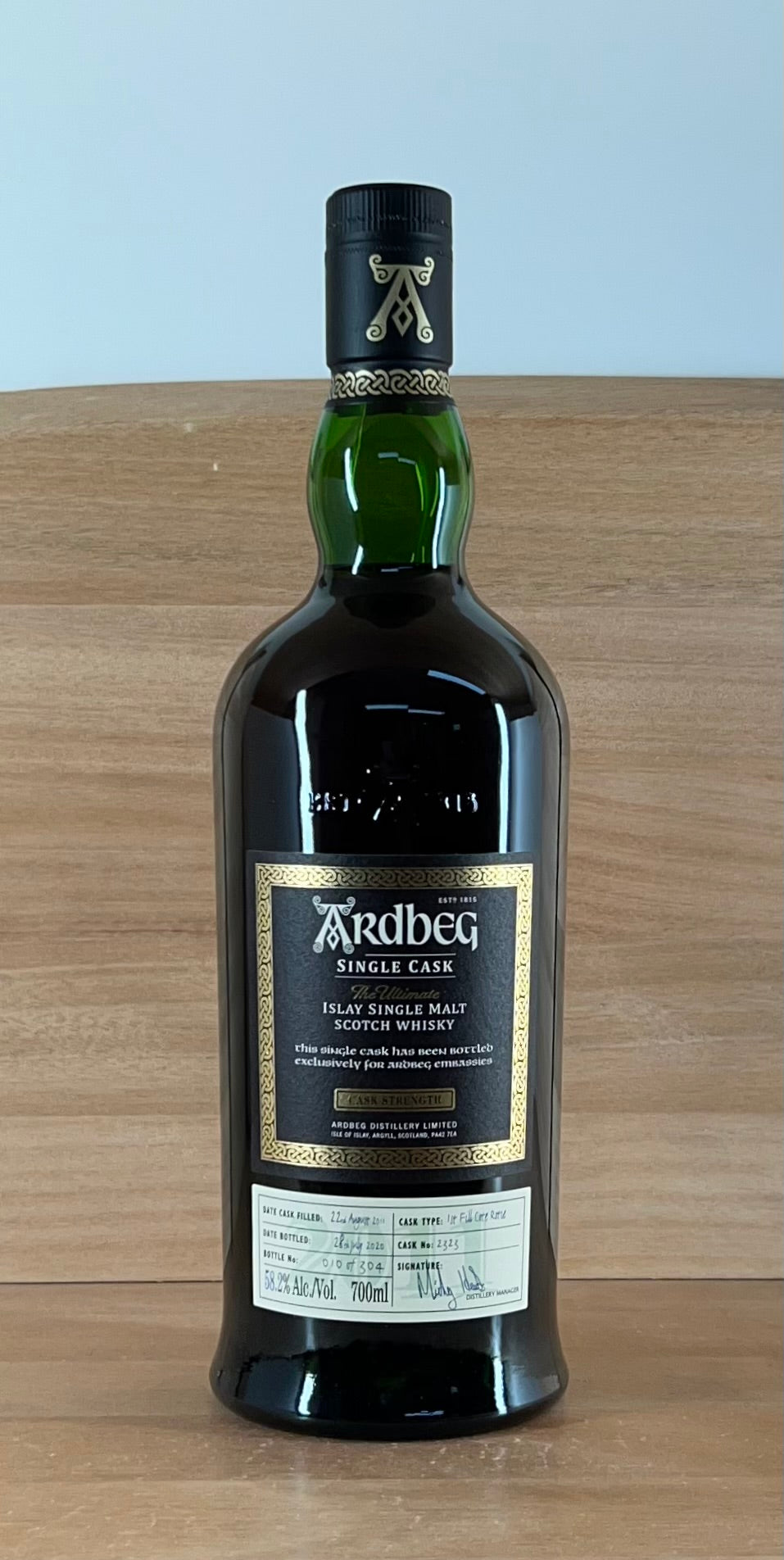 Ardbeg Special Cask Single Malt Scotch Whisky (Cask No. 2323)