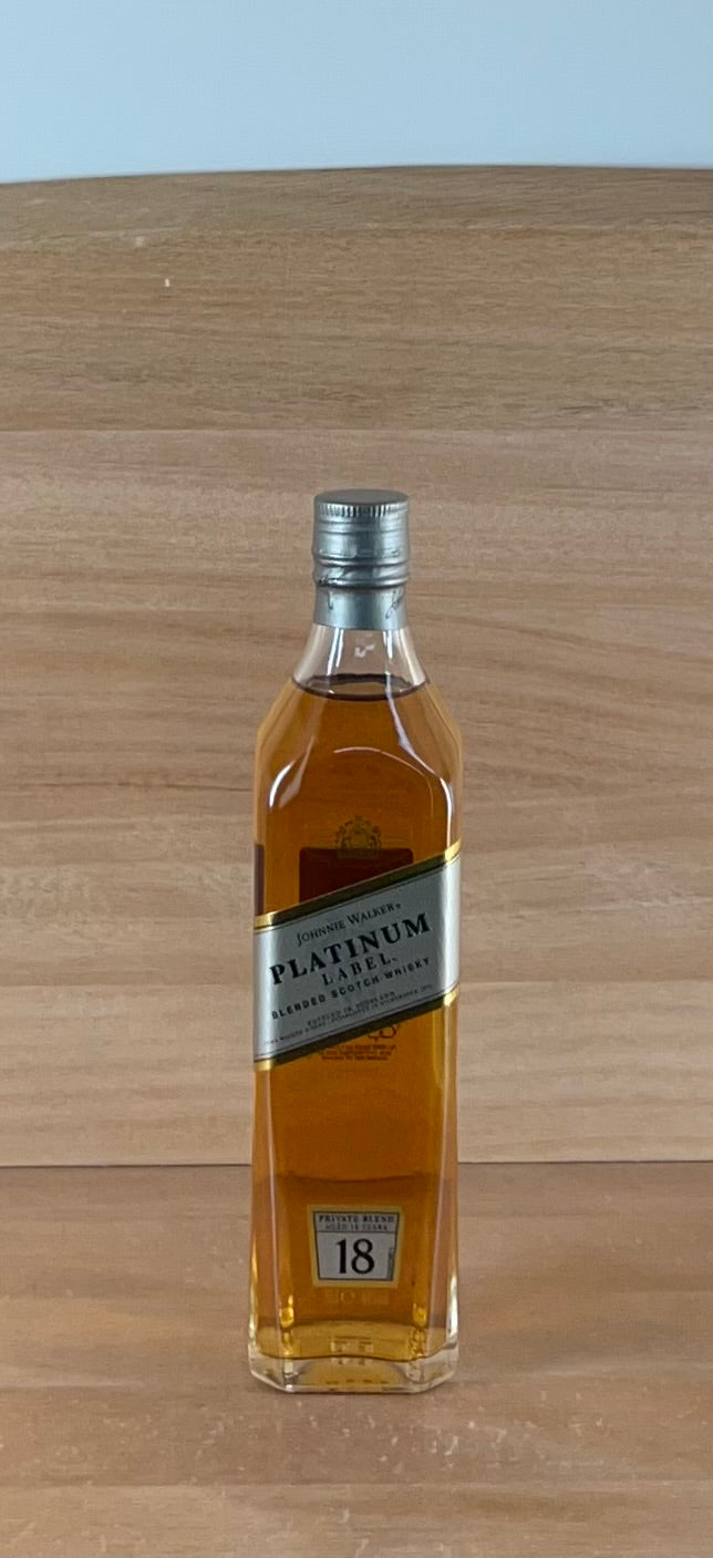 Johnnie Walker 18 yo Platinum Label Blended Scotch Whisky (200 mL)