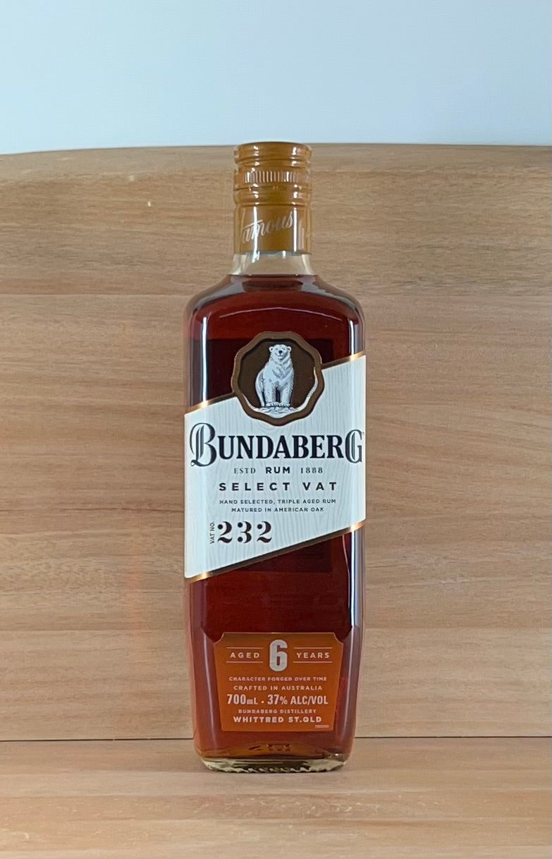 Bundaberg 6 yo Select Vat Rum (VAT232, 700 mL)