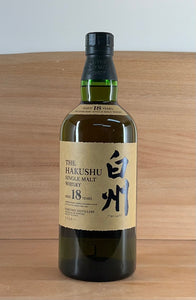 Hakushu 18 yo Single Malt Japanese Whisky (Older bottling)