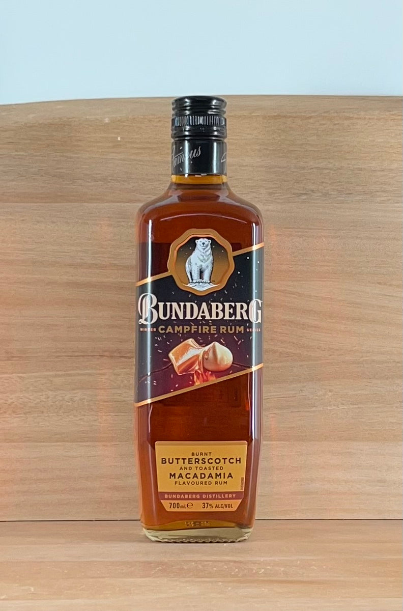 Bundaberg Campfire Rum Burnt Butterscotch and Toasted Macadamia (700 m ...