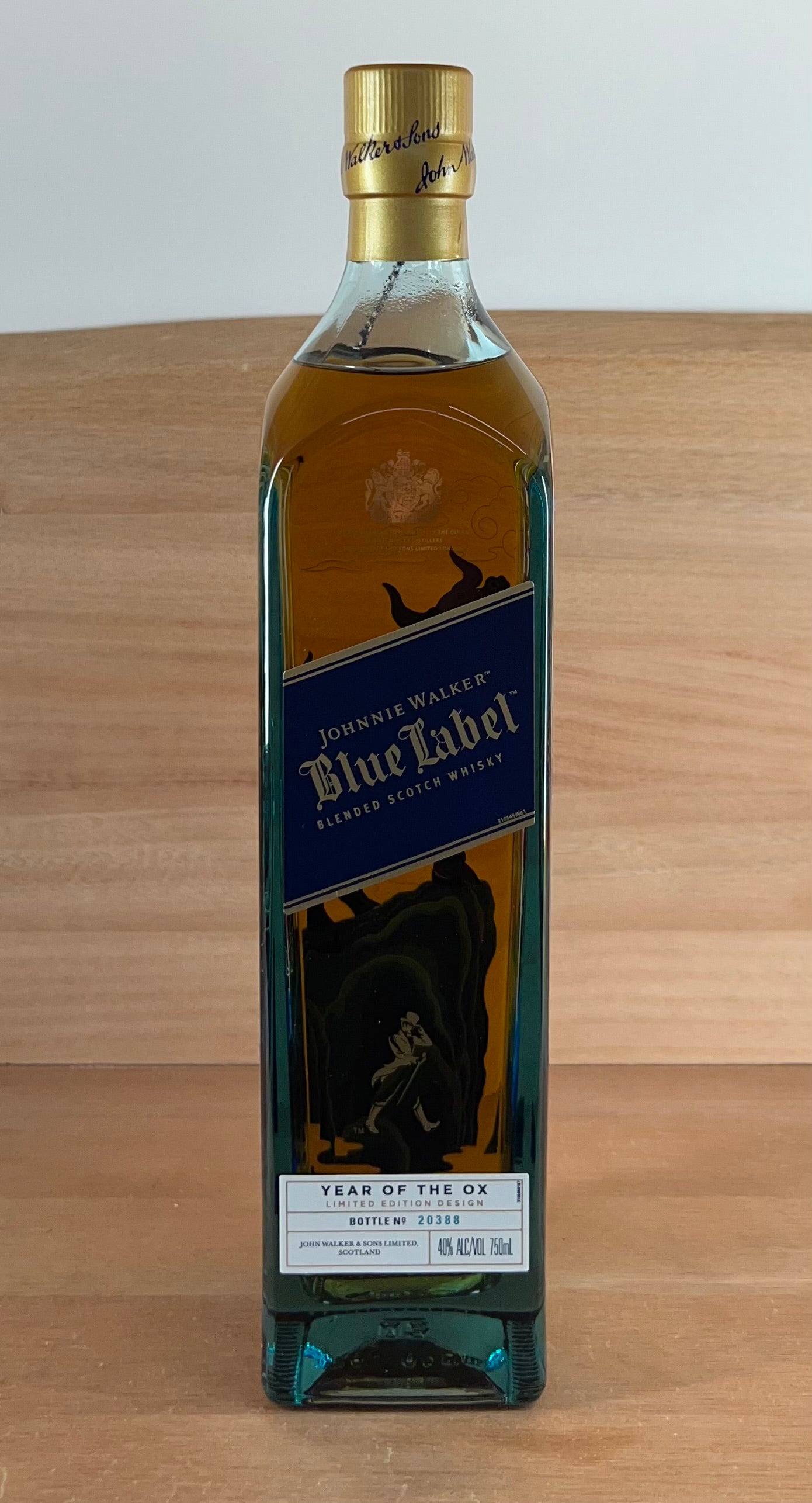 Johnnie Walker Year of the Ox Blue Label Blended Scotch Whisky