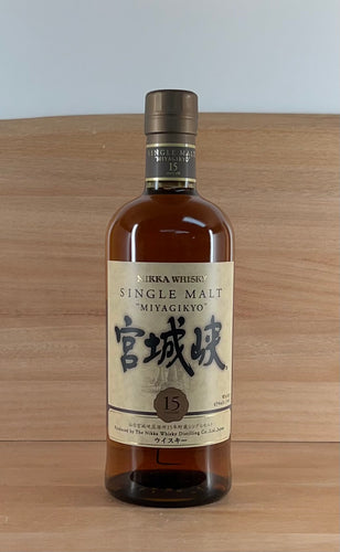 Miyagikyo 15 yo Single Malt Japanese Whisky