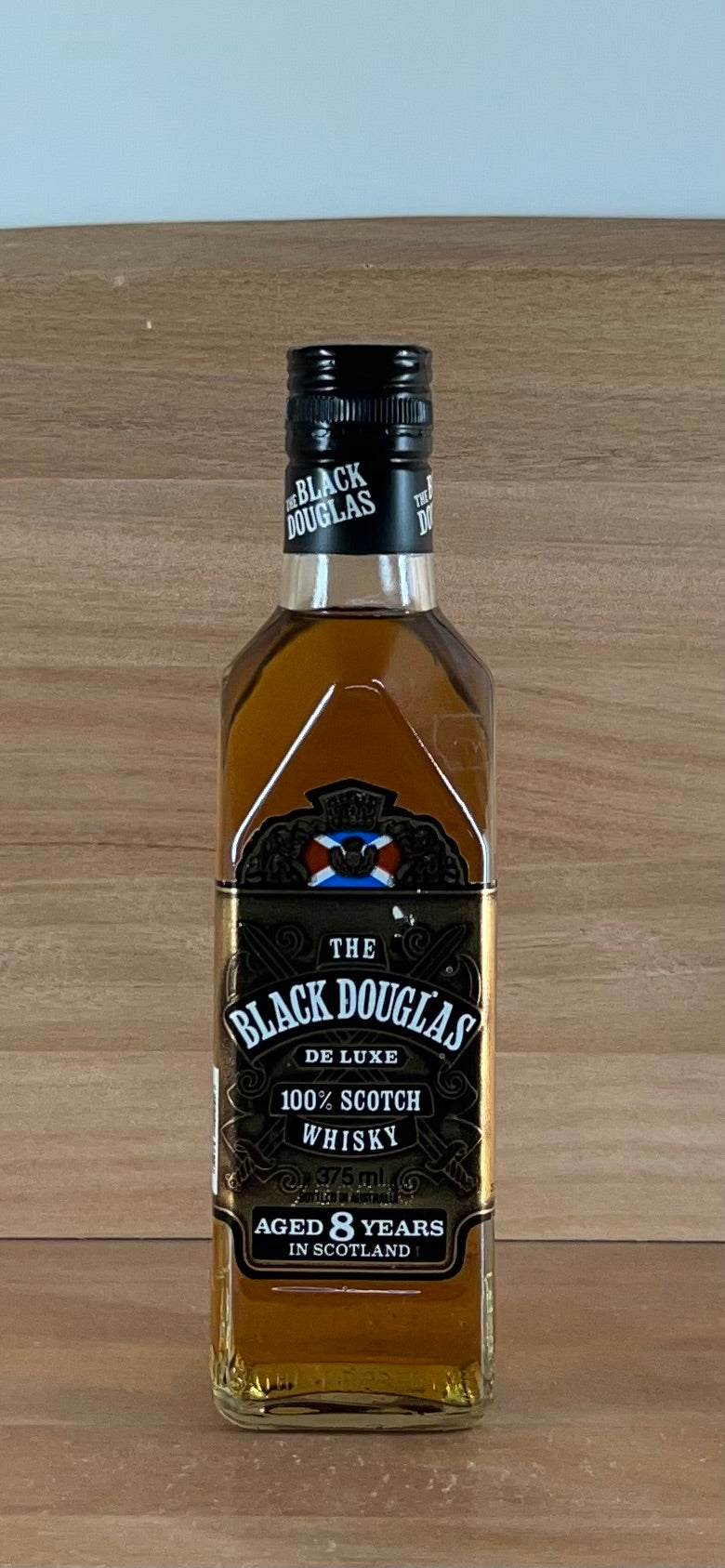 Black Douglas 8 yo Blended Scotch Whisky (Older bottling, 375 mL)