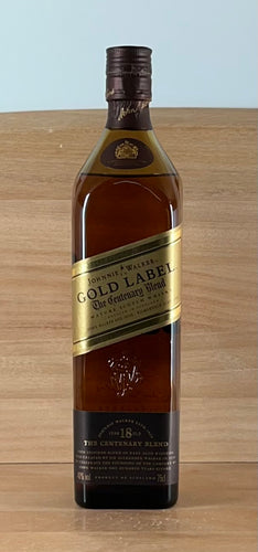 Johnnie Walker Gold Label 18 yo The Centenary Blend Scotch Whisky (Older bottling, screwcap, box, 750 mL)