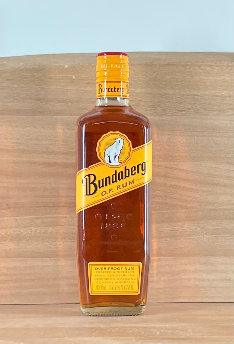 Bundaberg Overproof Rum (Older bottling, Crafted and Distilled, 700 mL)