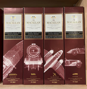 Macallan Whisky Maker's Edition Single Malt Scotch Whisky Travel Range (700 mL x 4)