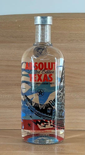 Absolut Texas Limited Edition Vodka (750 mL, 2014 edition)