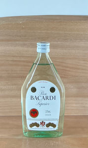 Bacardi Carta Blanca Rum (Older bottling, 375 mL)