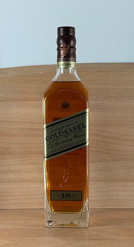 Johnnie Walker Gold Label 18 yo The Centenary Blend Blended Scotch Whisky (Older bottling, cork cap, box, 750 mL)