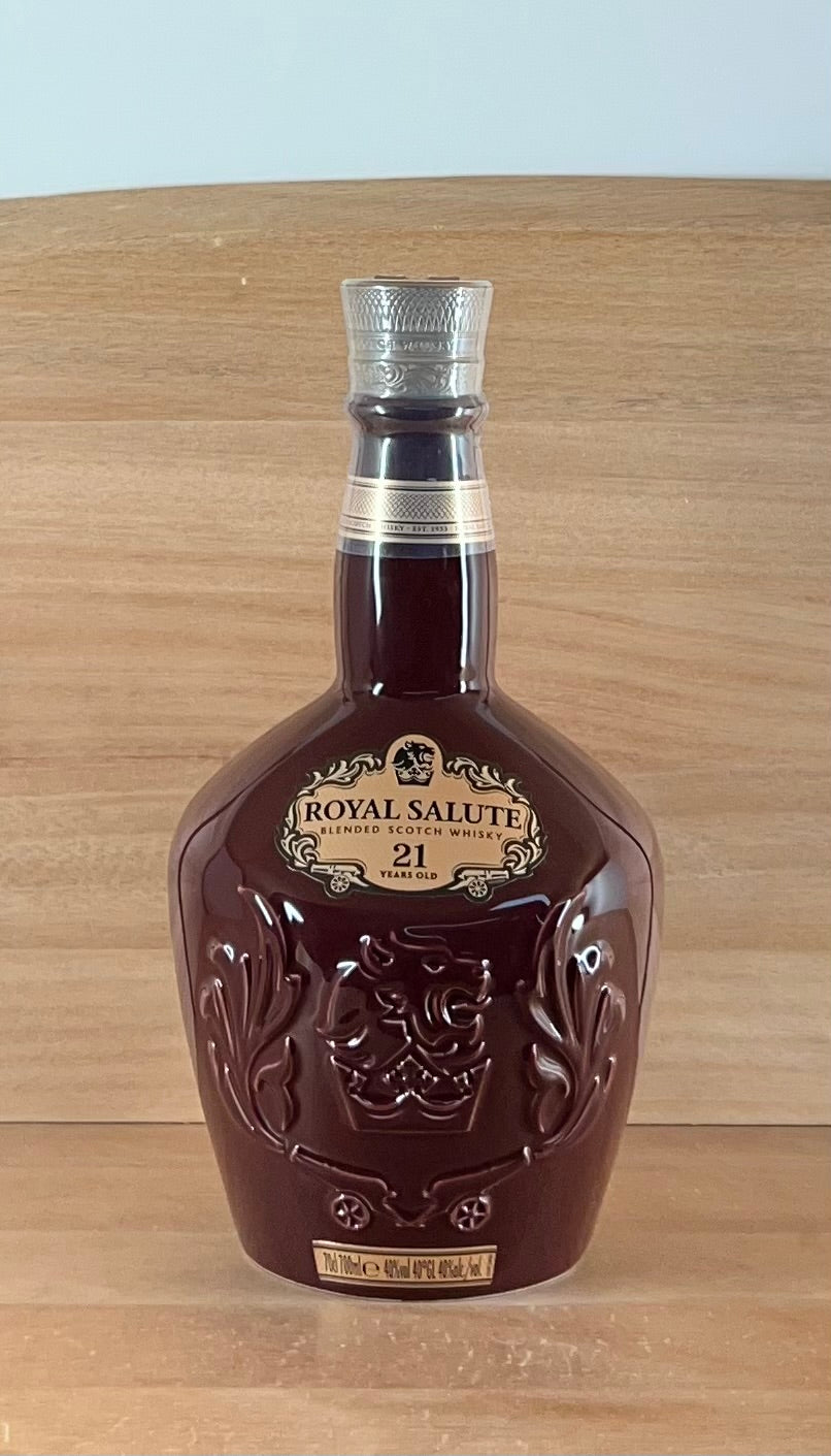 Chivas Regal Royal Salute 21 yo Ruby Flagon Blended Scotch Whisky (Older bottling)