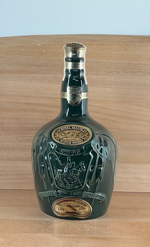 Chivas Regal Royal Salute 21 yo Emerald Flagon Blended Scotch Whisky (Older bottling) (1 Litre, 43%ABV)