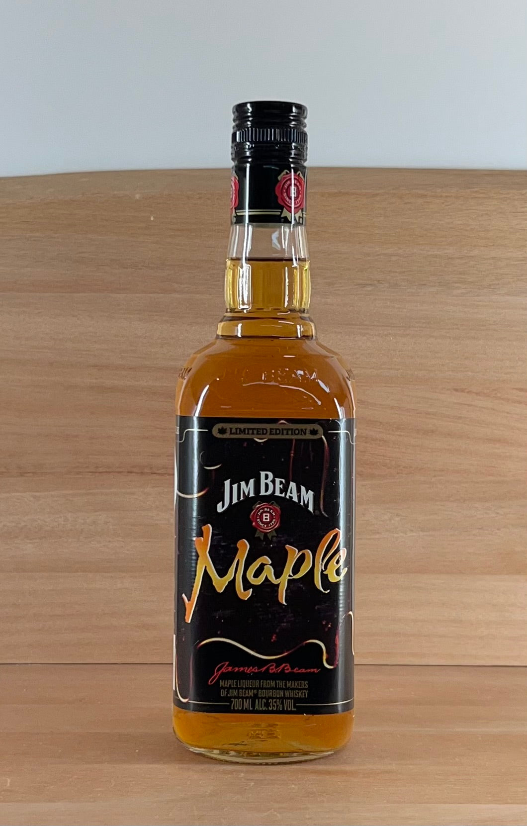 Jim Beam Maple (Old style bottle)