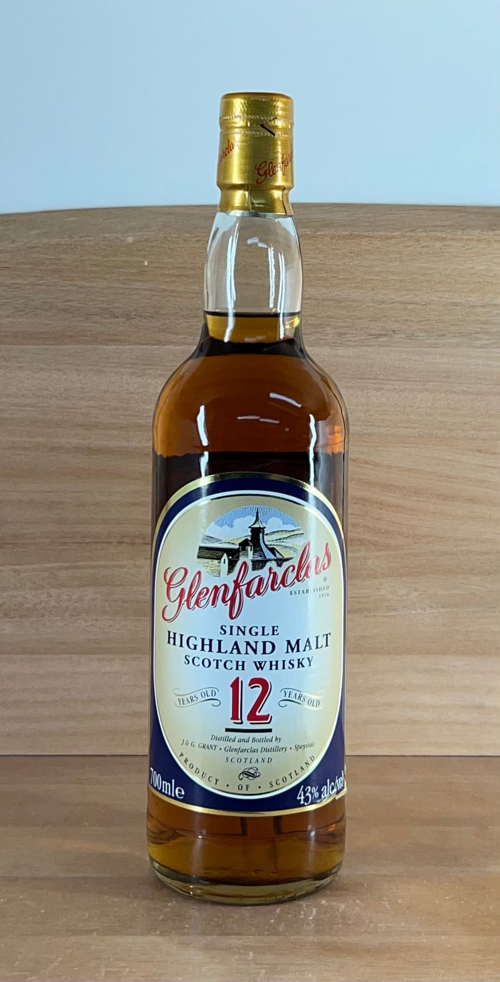 Glenfarclas 12 yo Single Malt Scotch Whisky (Older bottling)