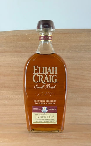 Elijah Craig Small Batch Kentucky Straight Bourbon Whiskey (Ryder Cup Limited Edition)