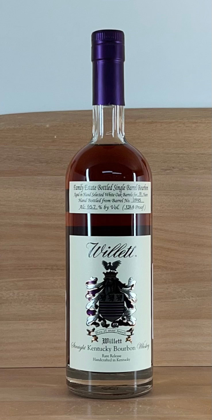 Willett 11 yo Single Barrel Bourbon Whiskey (Barrel 2895, 65.7%)