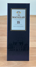 Load image into Gallery viewer, Macallan 18 yo Sherry Oak Single Malt Scotch Whisky (1996 edition)