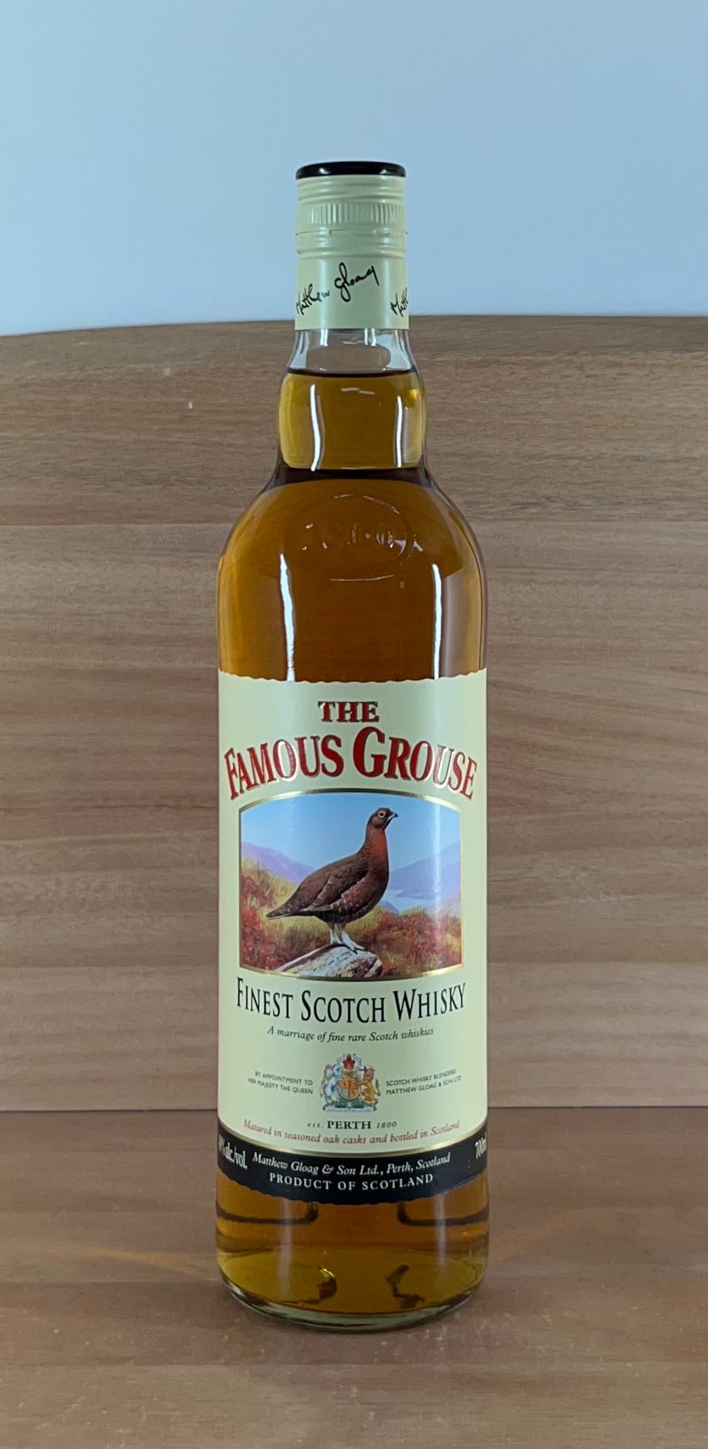 Famous Grouse Blended Scotch Whisky (Older bottling, boxed)