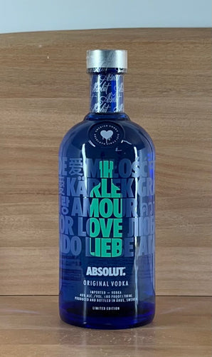 Absolut Drop Limited Edition Vodka (700 mL, 2018 edition Green)