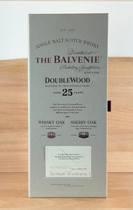 The Balvenie 25 yo Doublewood Single Malt Scotch Whisky (25 year Anniversary Limited edition)