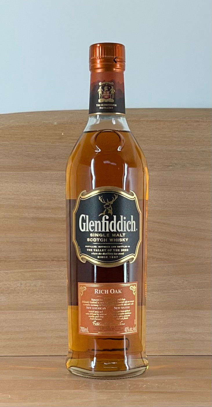 Glenfiddich 14 yo Rich Oak Single Malt Whisky (Older bottling)