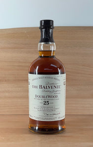 The Balvenie 25 yo Doublewood Single Malt Scotch Whisky (25 year Anniversary Limited edition)