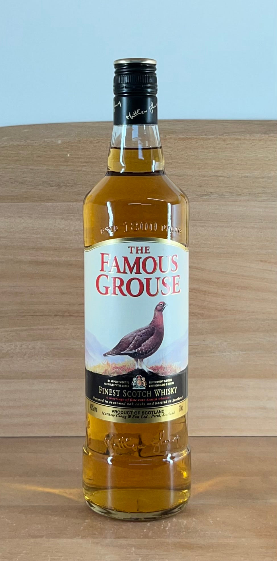 Famous Grouse Blended Scotch Whisky (Old bottling 3)