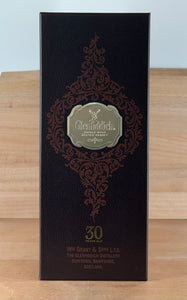 Glenfiddich 30 yo Single Malt Whisky (older bottling in plastic box)