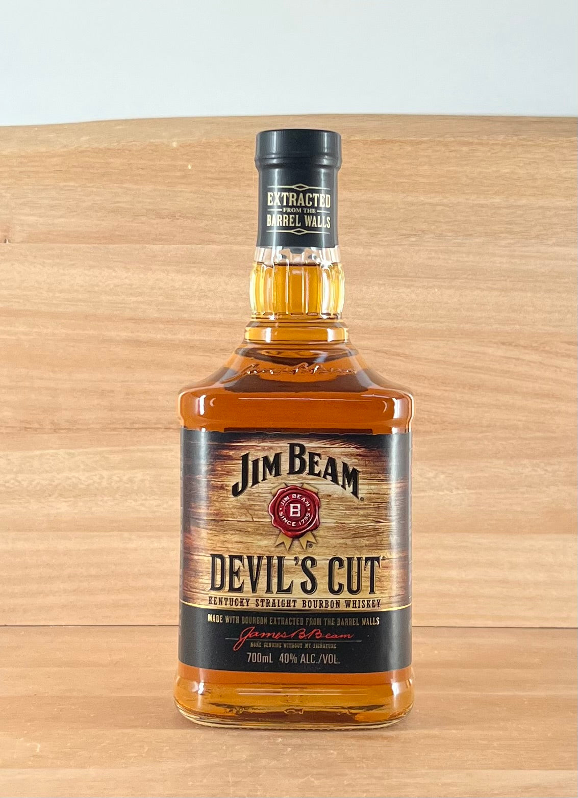 Jim Beam Devils Cut 80 Proof Kentucky Straight Bourbon Whiskey