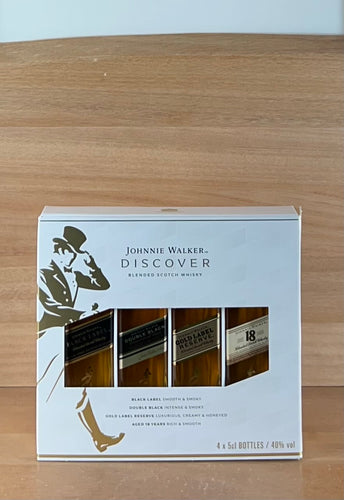 Johnnie Walker Discover Blended Scotch Whisky (4 x 50 mL)