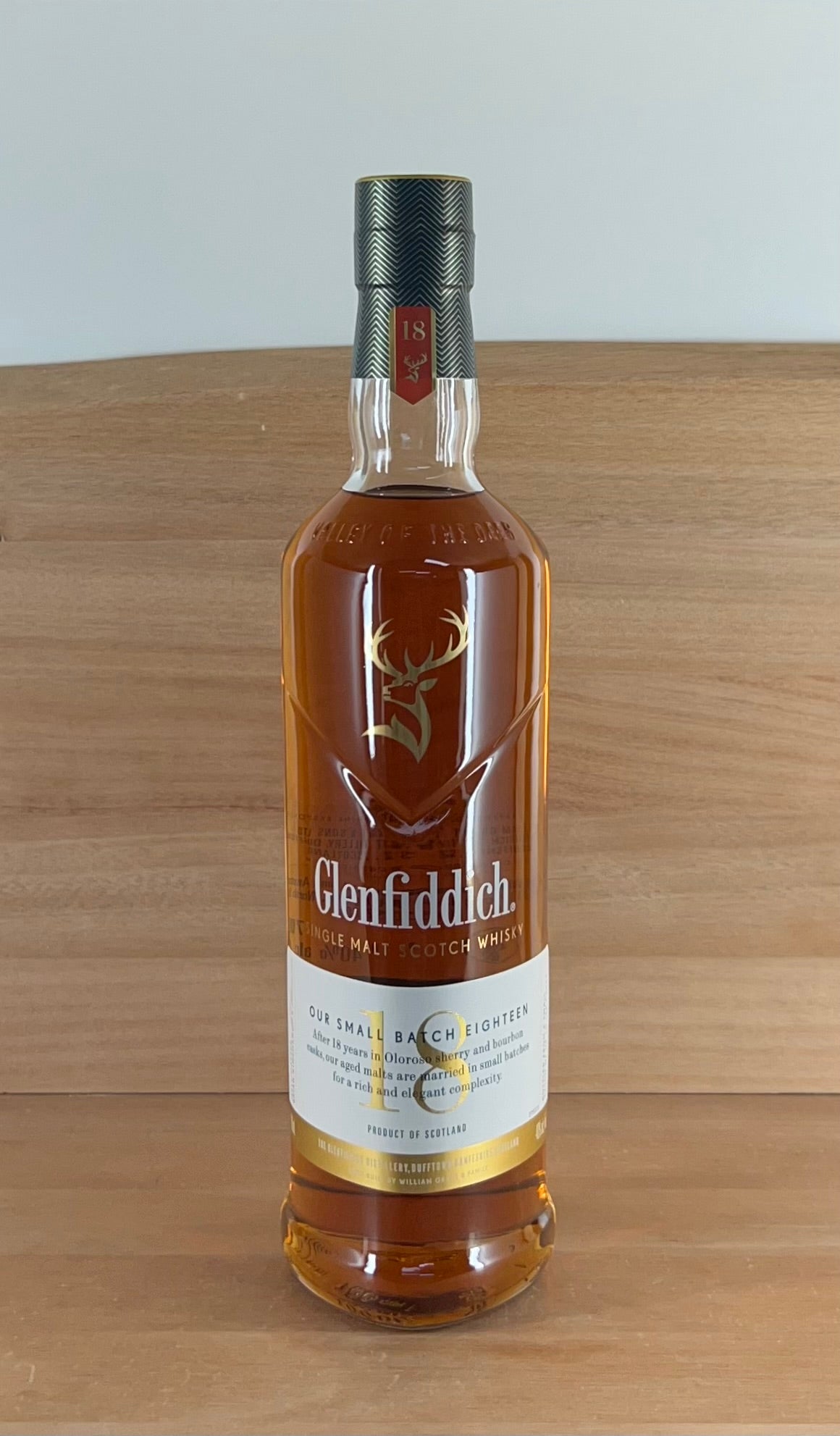 Glenfiddich 18 yo Single Malt Scotch Whisky