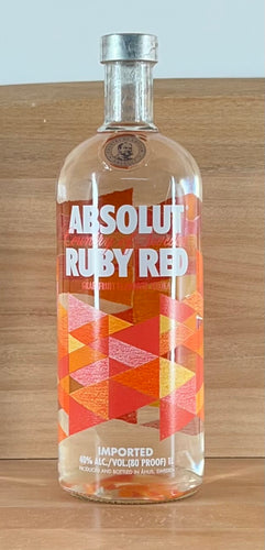 Absolut Ruby Red Vodka (1000 mL)