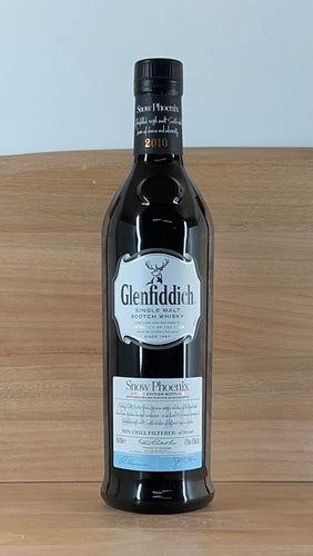 Glenfiddich Snow Phoenix Single Malt Whisky (Dints on tin)