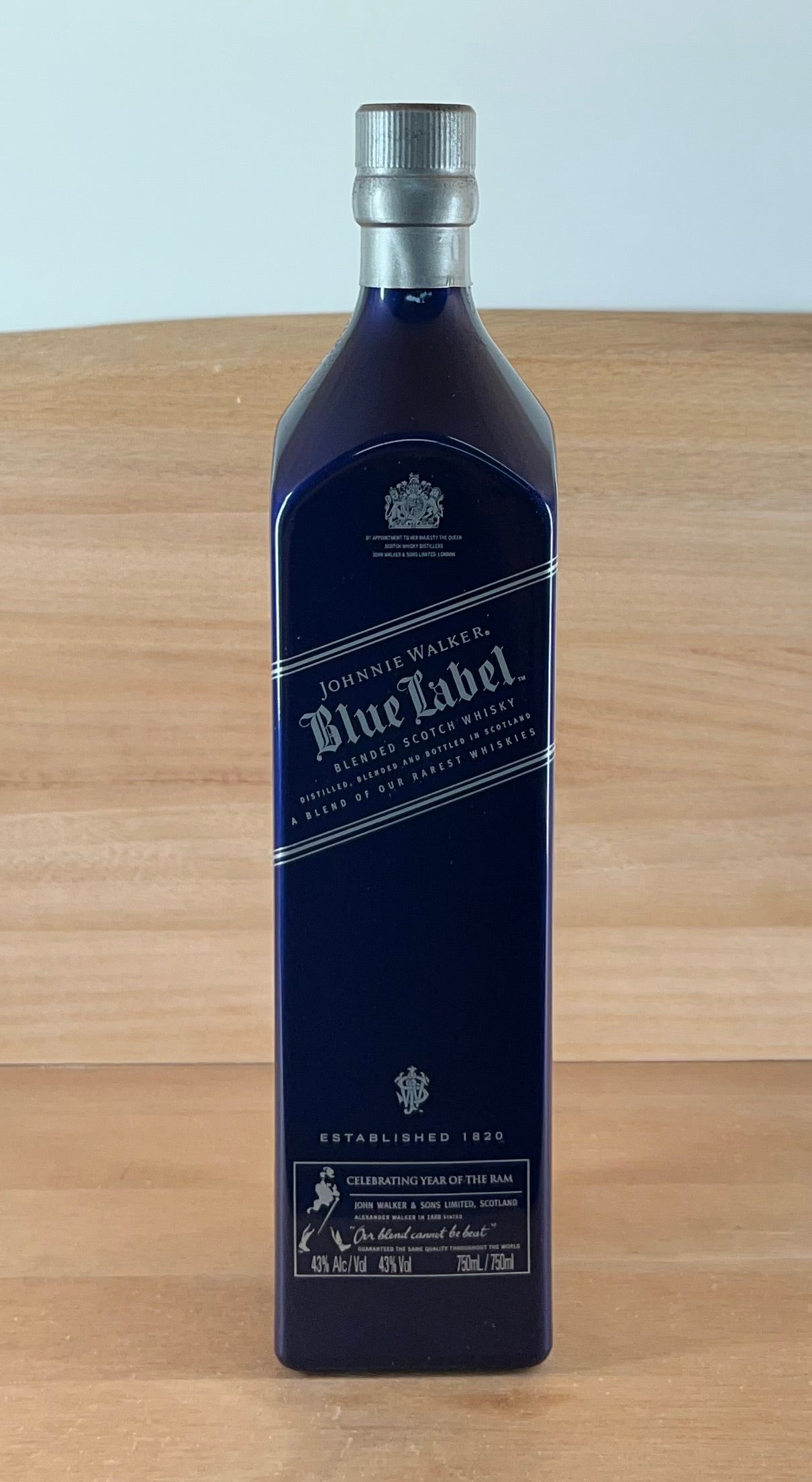 Johnnie Walker Year of the Ram Blue Label Blended Scotch Whisky