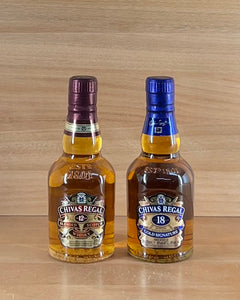 Chivas Regal 12 yo & 18 yo Twin Pack Blended Scotch Whisky (200 mL x 2)