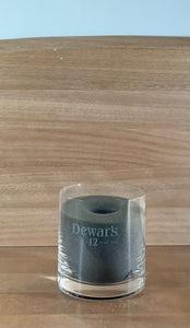 Dewars 12 yo Blended Scotch Whisky (Older bottling with glass)