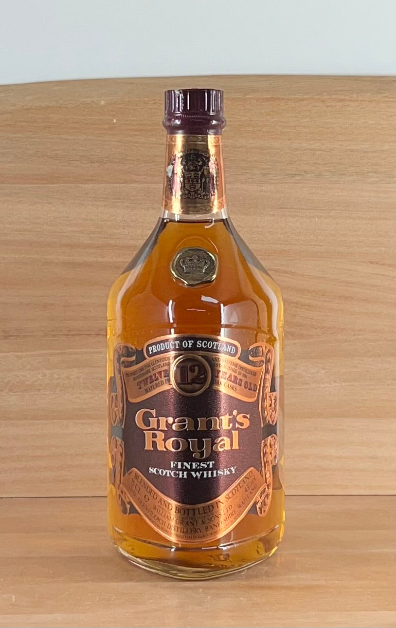 Grants Royal 12 yo Blended Scotch Whisky (Old bottling)