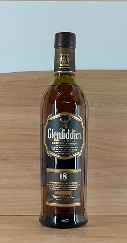 Glenfiddich 18 yo Single Malt Scotch Whisky (Old bottling)