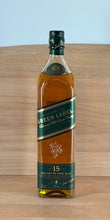 Load image into Gallery viewer, Johnnie Walker 15 yo Green Label Blended Malt Scotch Whisky (700 mL, older bottling, boxed)